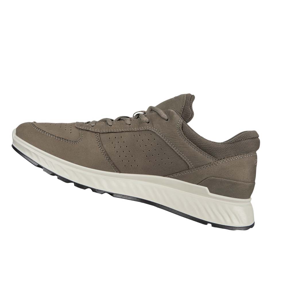 Men's Ecco Exostride Sneakers Olive | SG 616XYU